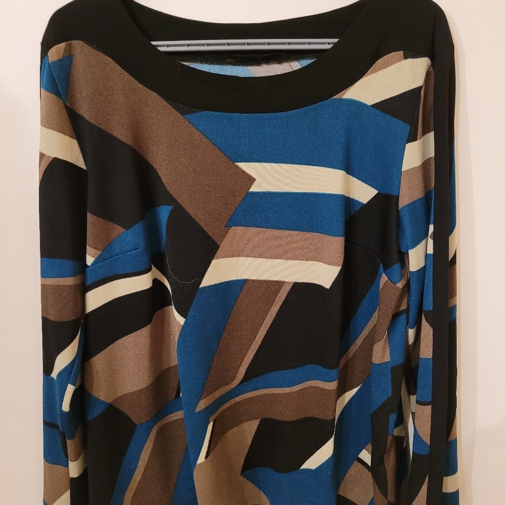 Women's size 1X multi colored top